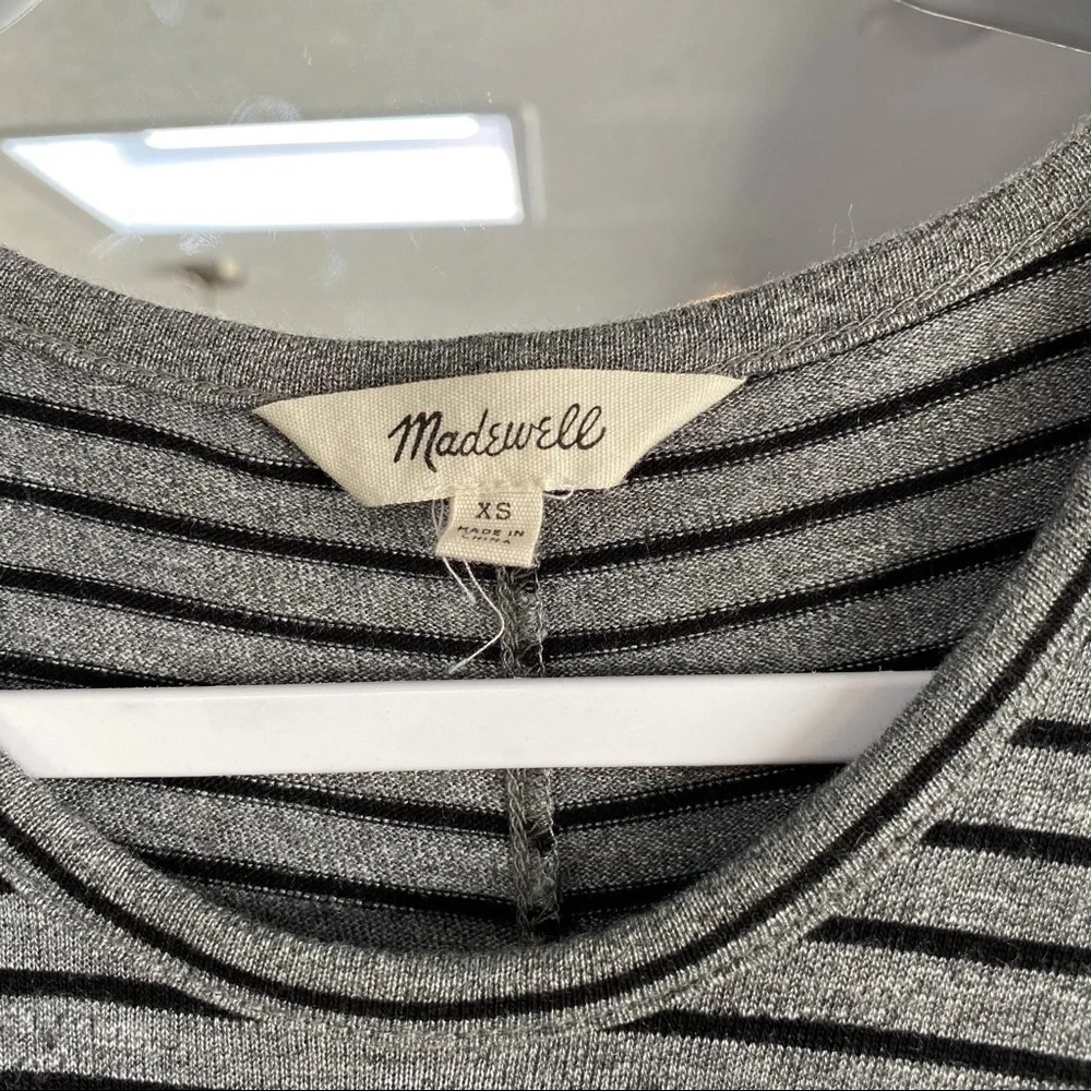 Madewell Highpoint Tank Dress in Stripe - Picture 4 of 8